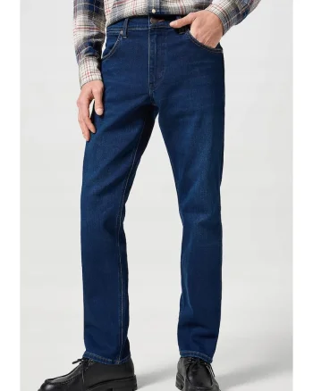 Blugi barbatesti  Greensboro, regular straight, bleumarin, bumbac,