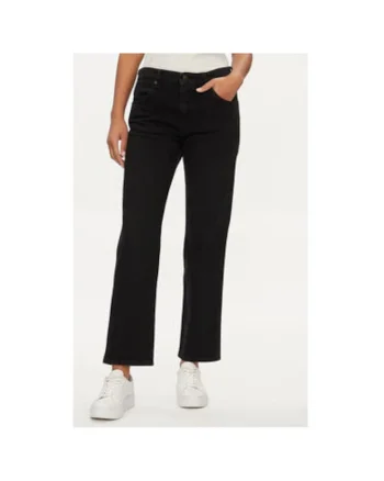 Pantaloni dama  112350727, Bumbac/Elastan, W29-L32 US, Negru