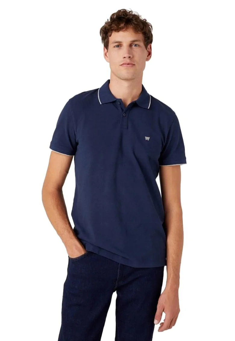 Tricou polo,  Bumbac, Bleumarin, Bleumarin