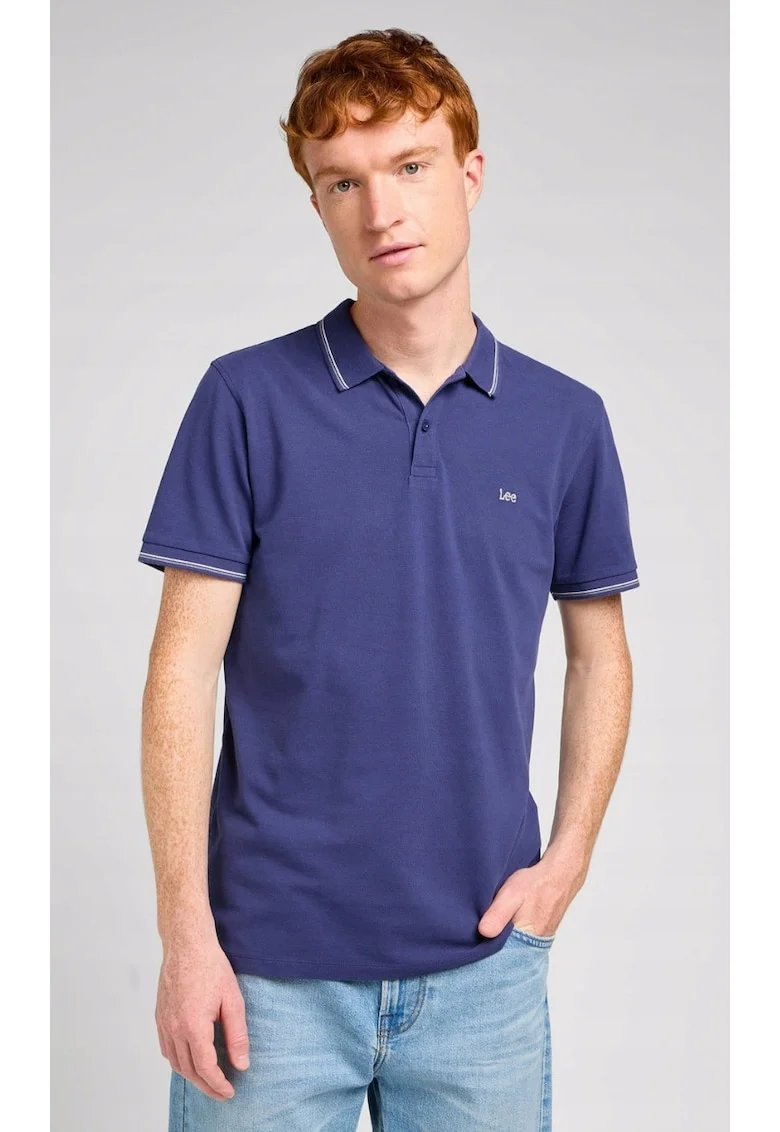 Tricou polo  Pique, croiala regulata, bumbac