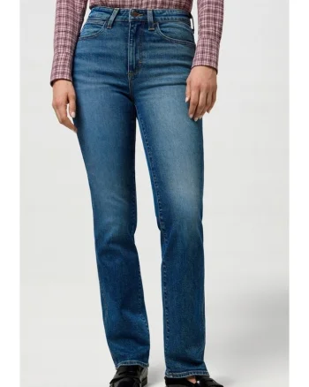 Blugi dama,  Heavenly Harbor, regular fit, albastru, bumbac