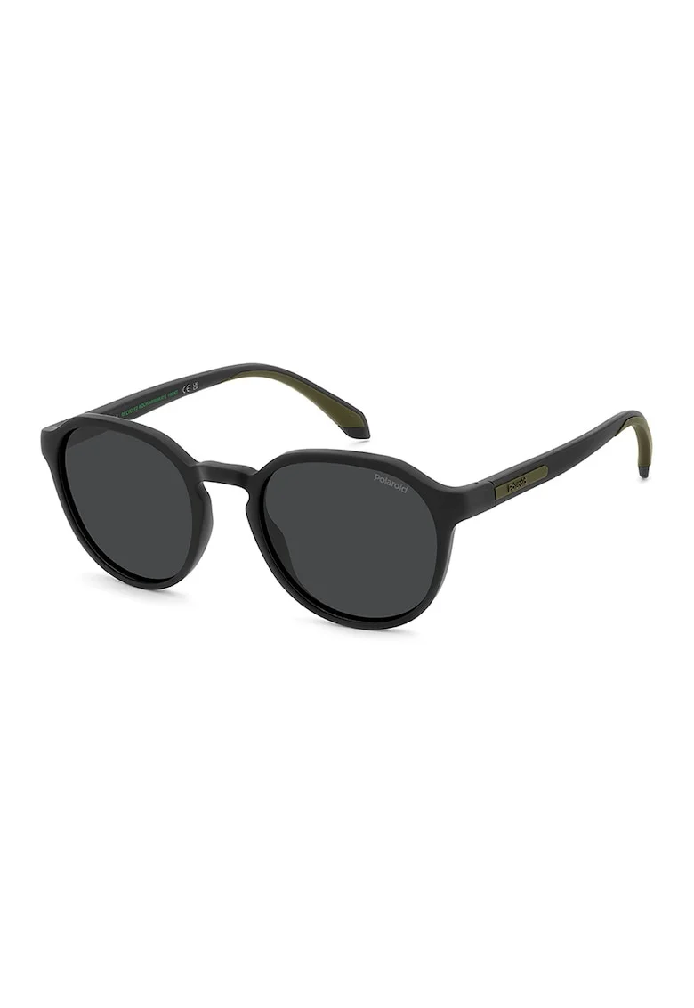 Ochelari de soare patrati cu lentile polarizate, Negru