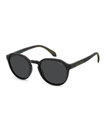 Ochelari de soare patrati cu lentile polarizate, Negru