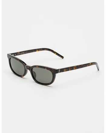 Ochelari de soare cu logo lateral, Negru/Maro