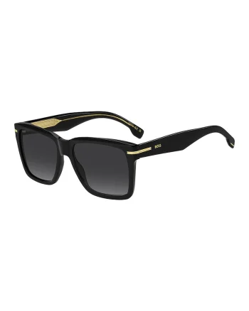Ochelari de soare cu lentile in degrade, Auriu/Negru