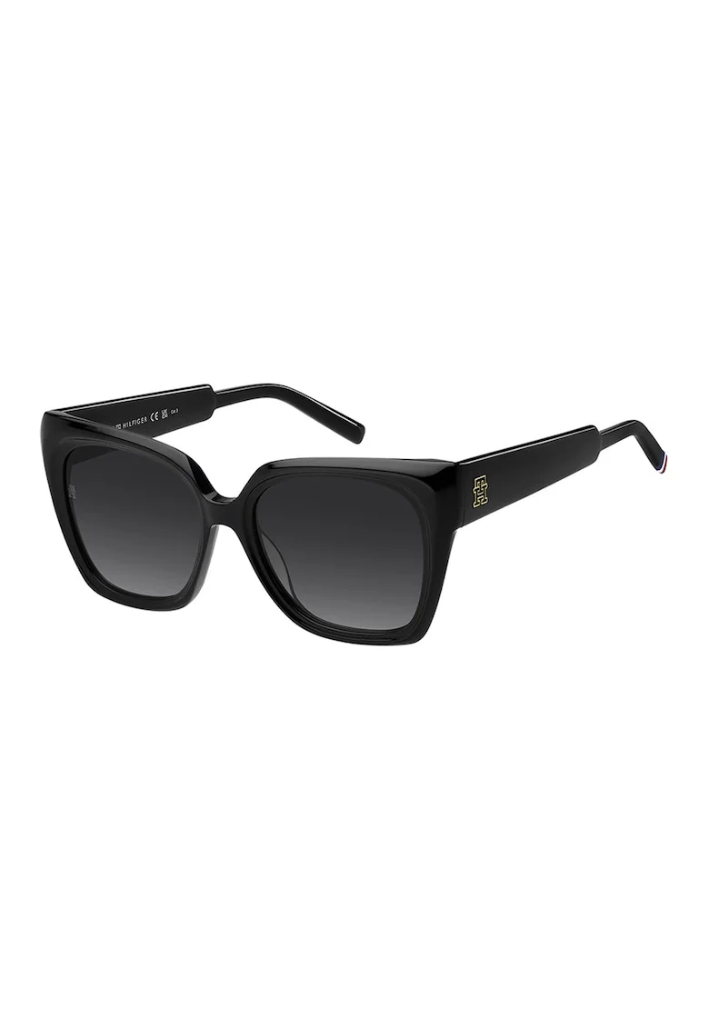 Ochelari de soare butterfly cu lentile in degrade, Negru