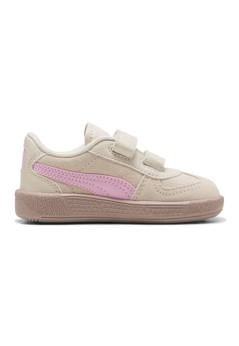Pantofi sport Palermo Eternal Bloom cu velcro, Roz pastel/Bej deschis