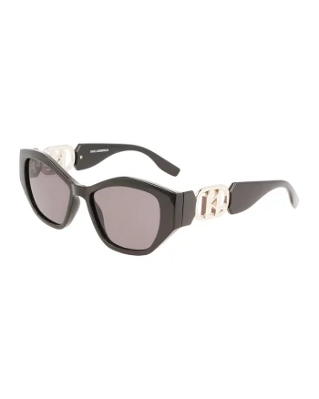Ochelari de soare cat-eye cu lentile uni