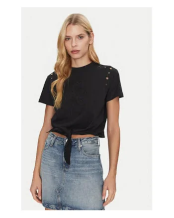 Tricou cu logo brodat