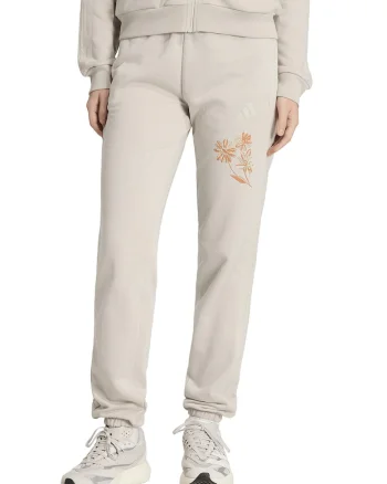 Pantaloni sport din amestec de bumbac, Grej
