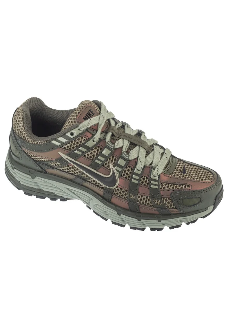 Pantofi sport de plasa cu strat exterior sintetic P-6000, Verde