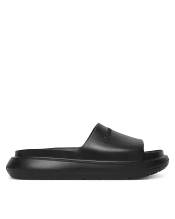 Slapi barbat,  plastic, negru