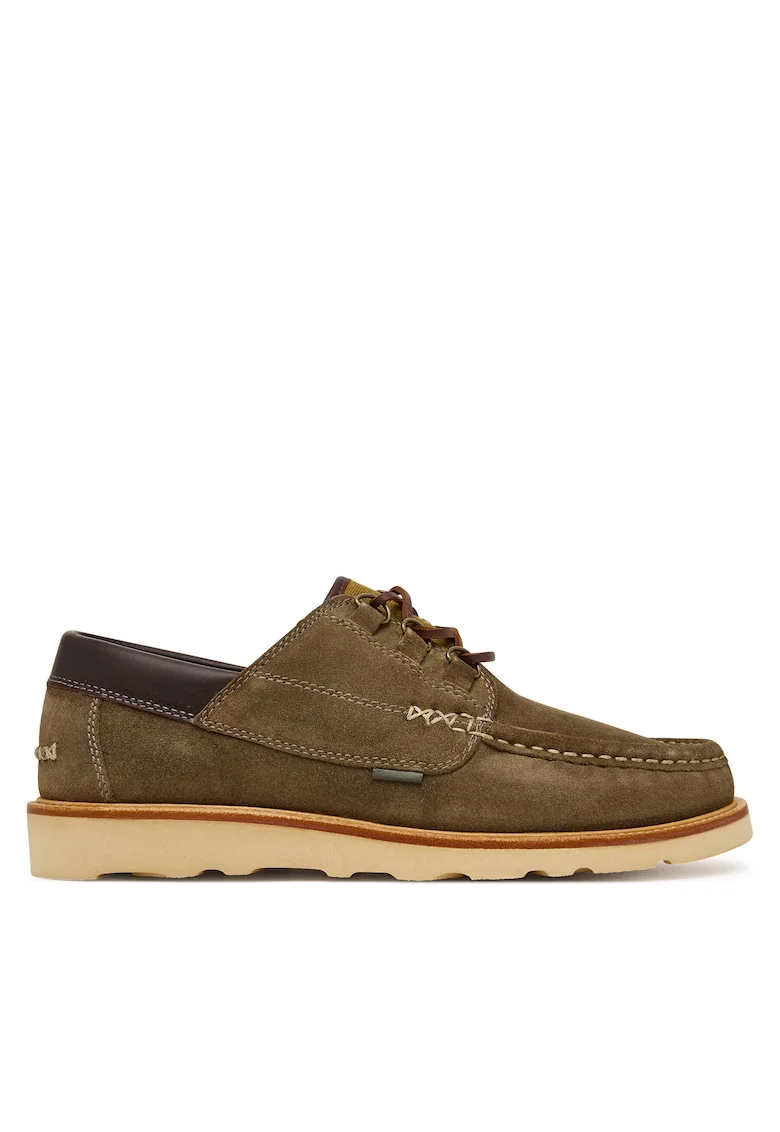 Pantofi barbati,  piele naturala, verde