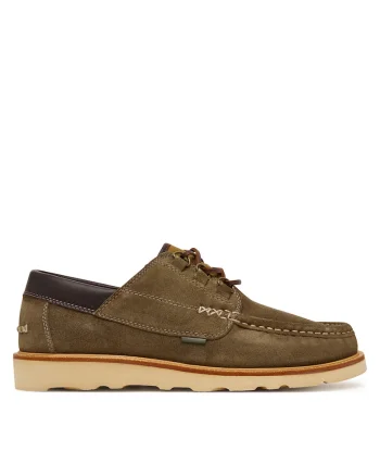Pantofi barbati,  piele naturala, verde