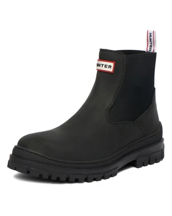 Ghete barbati,  piele naturala, negru