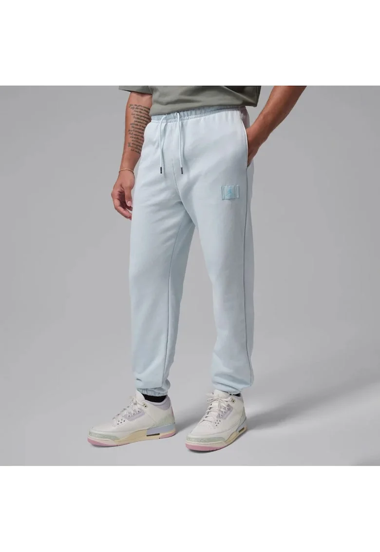 Pantaloni de trening din biumbac cu doua buzunare Flight,