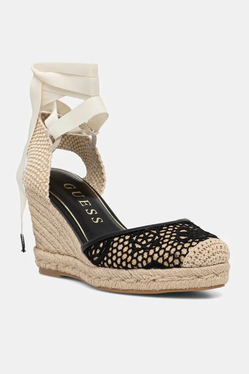 Guess espadrile wedges de damă CHEYIN