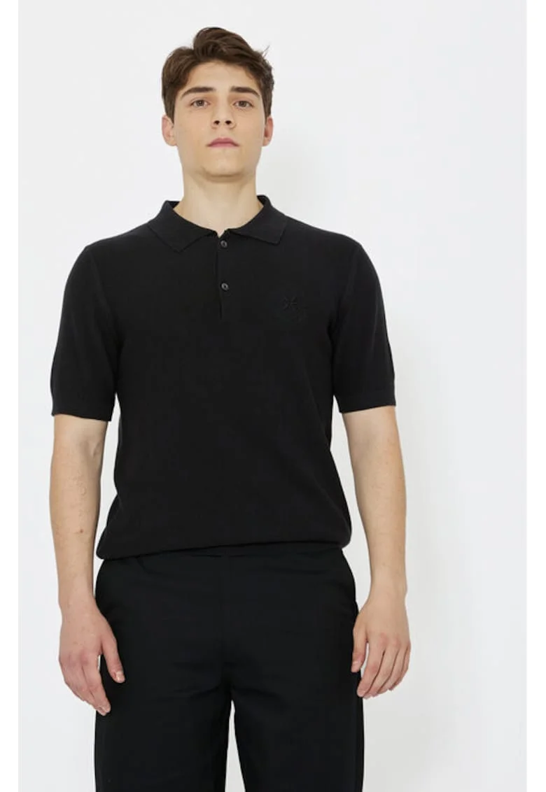 Tricou barbati,  303885991, Bumbac, Negru, Negru