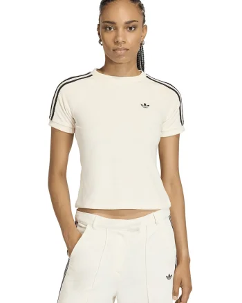 Tricou regular fit cu decolteu la baza gatului, Alb fildes/Negru