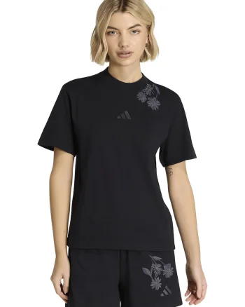 Tricou cu decolteu la baza gatului, Negru/Violet