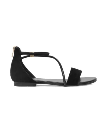 Sandale dama  Textil, Negru, Negru