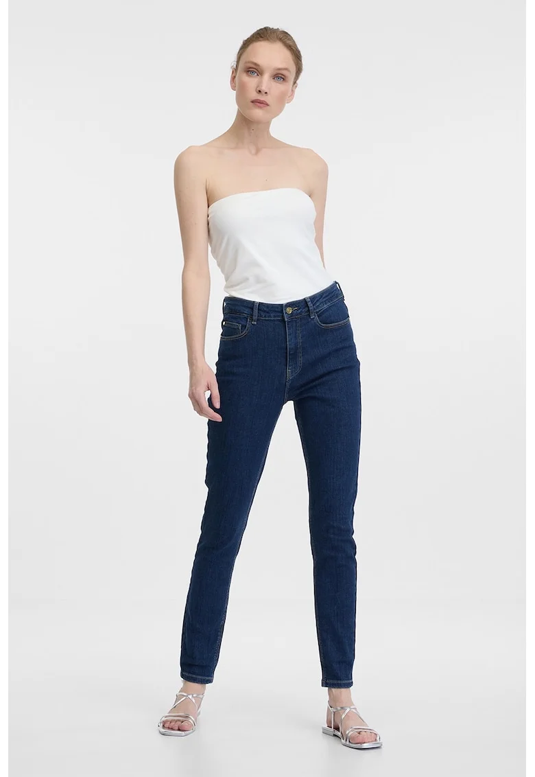Blugi skinny, Bleumarin