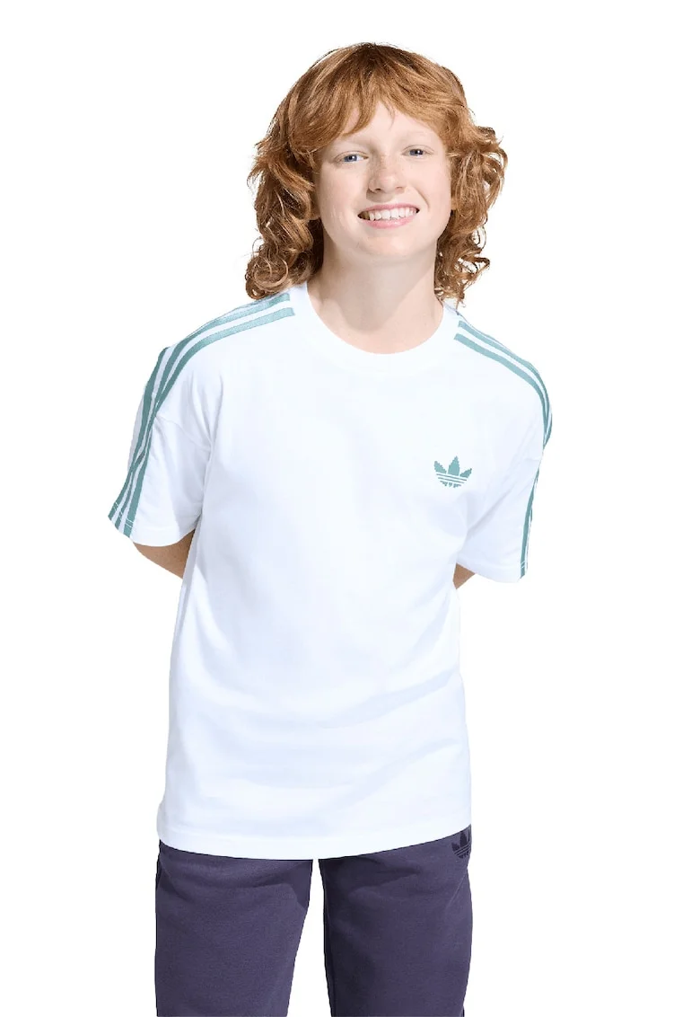 Tricou cu imprimeu Minecraft pe partea din spate, Albastru deschis