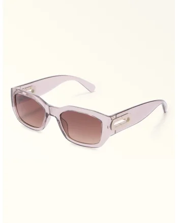 Ochelari de soare dreptunghiulari, Auriu/Roz pastel