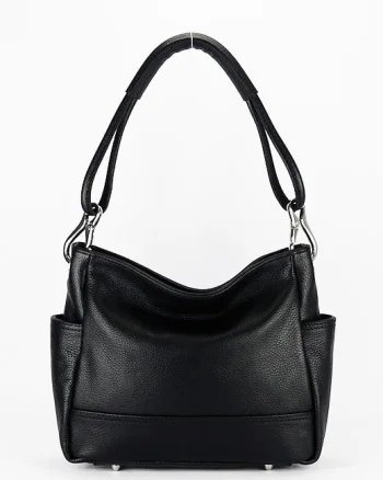 Geanta neagra din piele naturala 2047 123