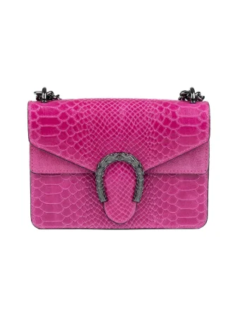Poseta dama Dalia small, Fucsia