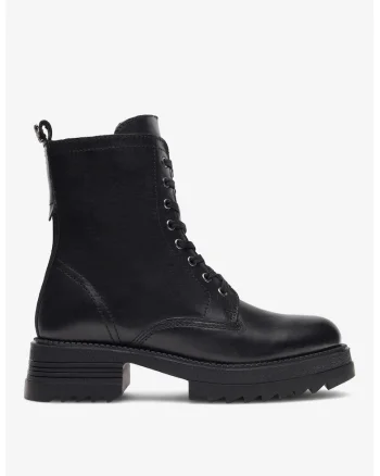 Ghete dama  5904862947471, Piele naturala, Negru