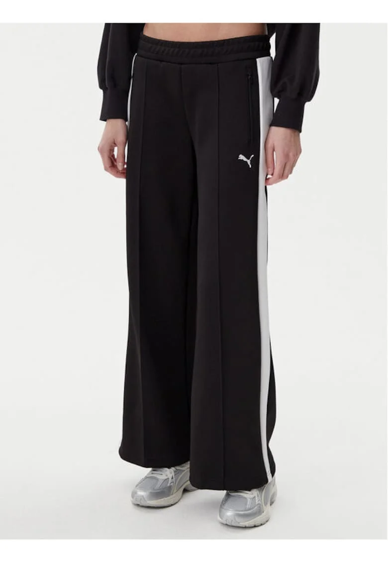 Pantaloni dama,  304577208, Poliester reciclat/Bumbac, XL INTL, Negru