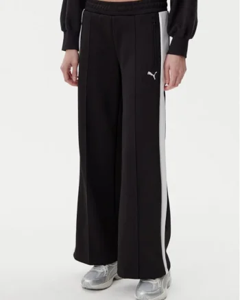 Pantaloni dama,  304577208, Poliester reciclat/Bumbac, XL INTL, Negru