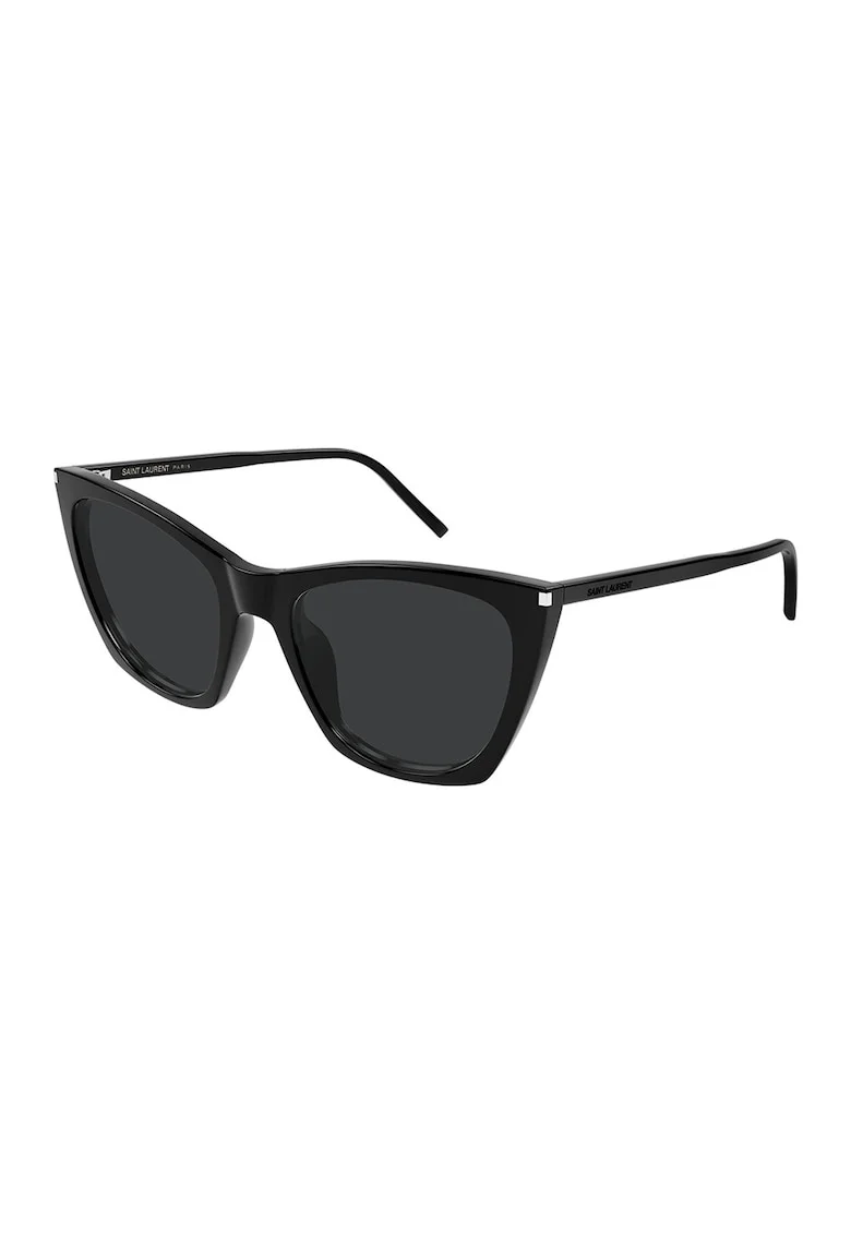 Ochelari de soare cat eye Kate, Negru stins