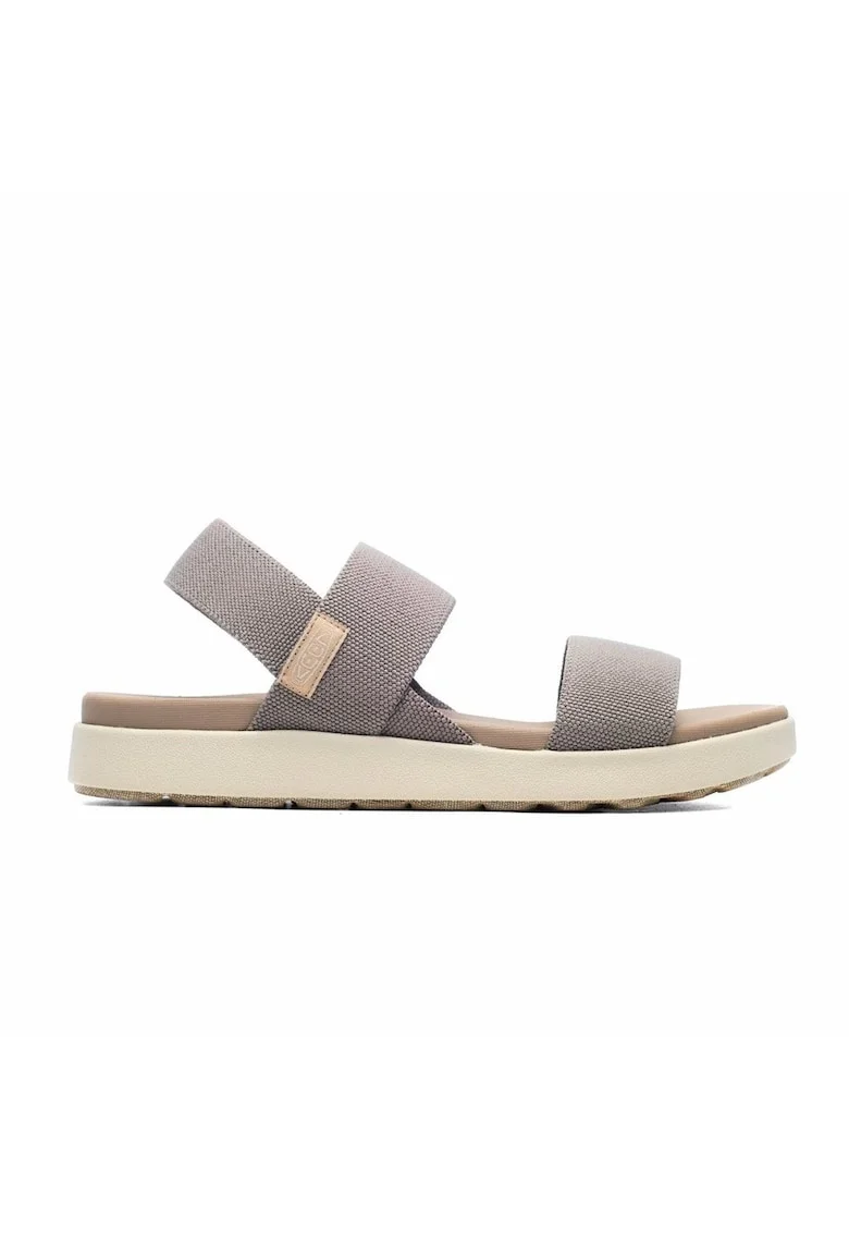 Sandale dama,  756091, Sintetic, Bej
