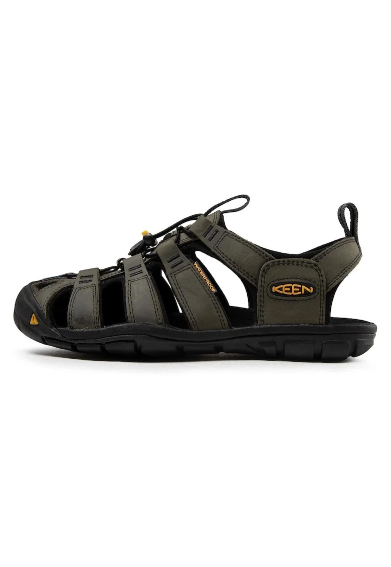 Sandale barbati  1013107, Piele naturala, 44 EU, Gri