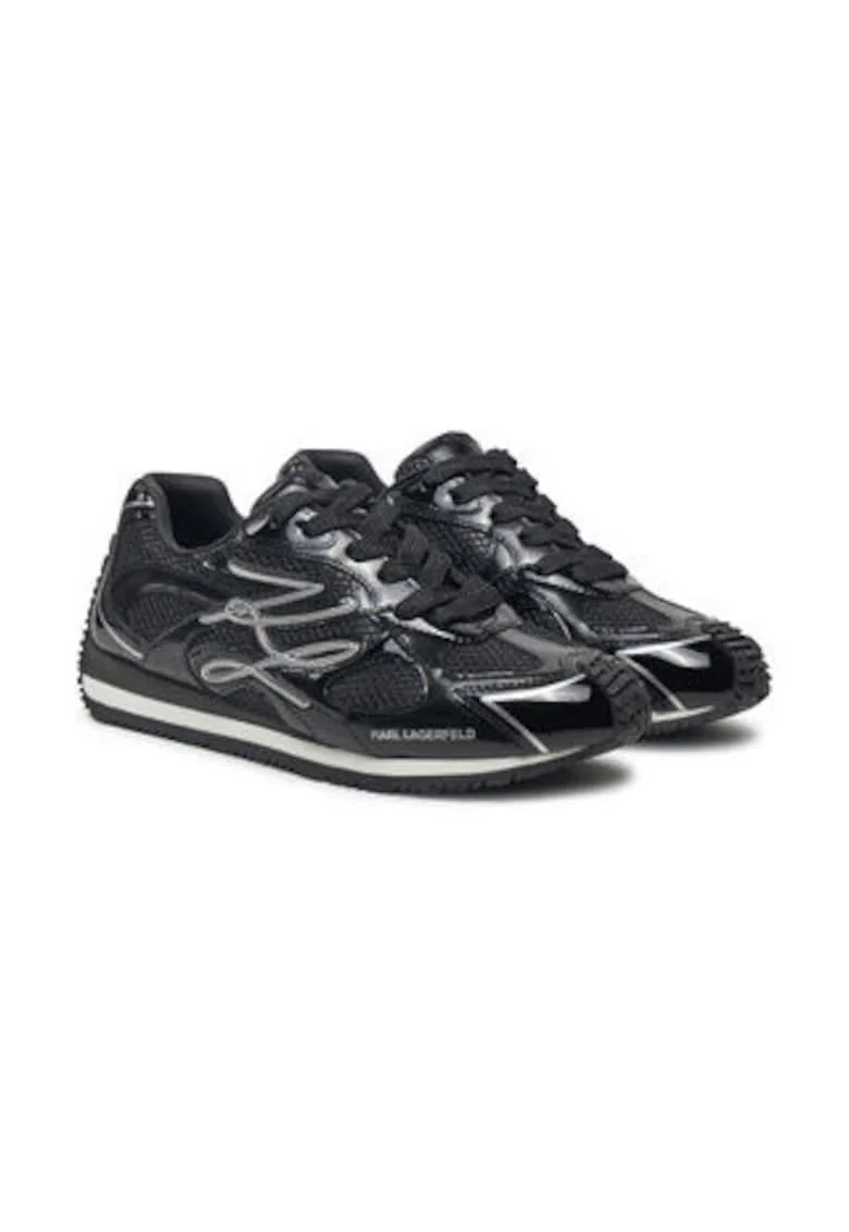 Tenisi de dama,  305061980, piele naturala, negru,