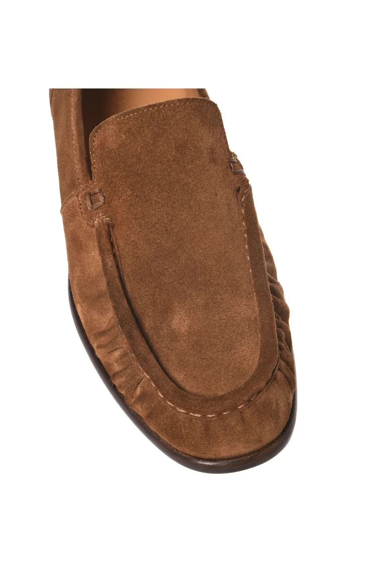 Mocasini uni de piele intoarsa, Maro