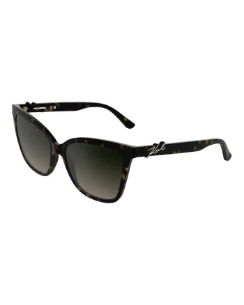 Ochelari de soare patrati cu lentile in degrade, Negru/Galben
