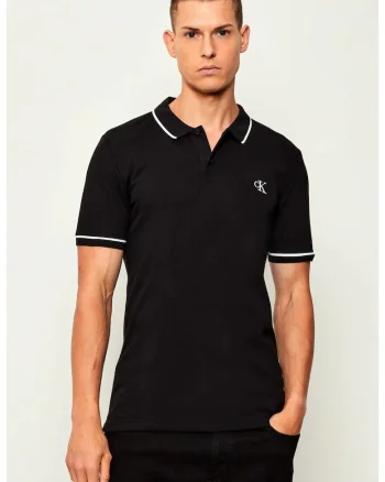 Tricou polo  J30J315603 Negru