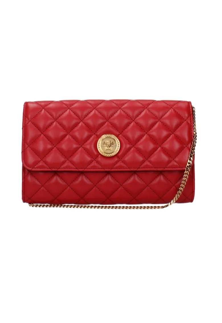 Poseta plic  din piele F83949 Rosu 23 x 13.5 x 3.5 cm