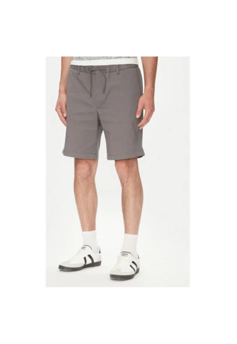 Pantaloni scurti barbati Jack Jones, 12274983, Bumbac, Bej, Gri