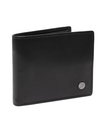Portofel unisex piele naturala, Positano,, Negru