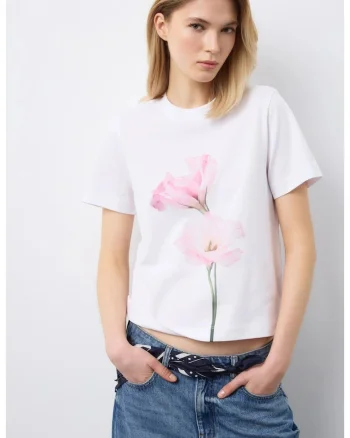 Tricou  de dama 003570643, Alb