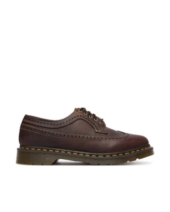 Pantofi Martens, maro, piele naturala, Maro
