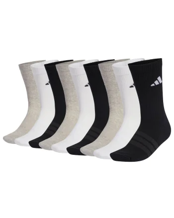 Set de sosete unisex - 9 perechi, Alb/Negru/Gri