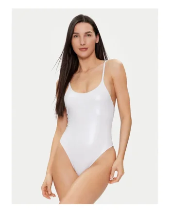 Costum de baie dama  intreg, Alb