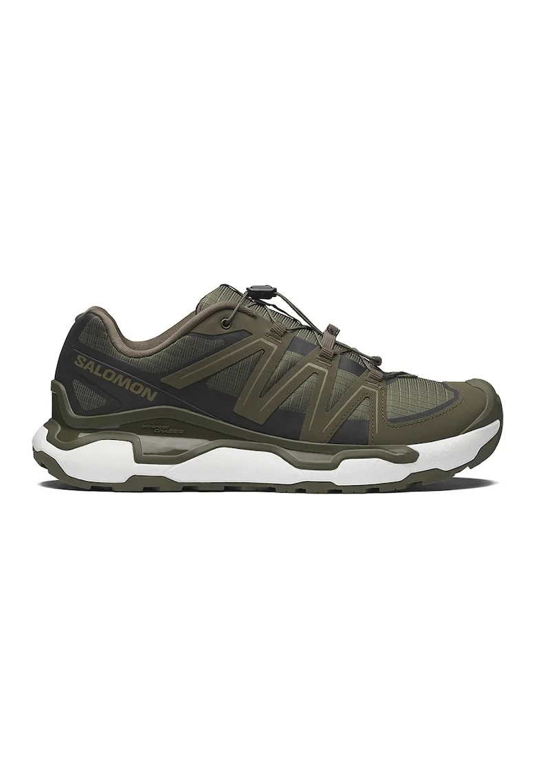 Pantofi sport XC Roam low-cut cu garnituri din material sintetic, Kaki inchis/Verde feriga/Gri inchis