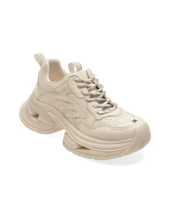 Pantofi sport GRYXX albi, 2571, din piele naturala