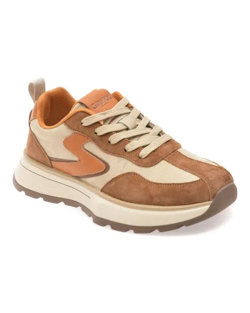Pantofi sport GRYXX bej, 160723, din piele naturala
